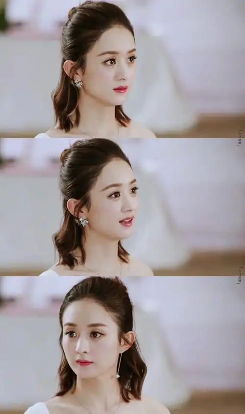 赵丽颖,唯美,三格