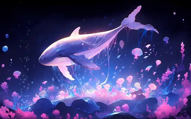 第42期《星海鲸游》一鲸落,万物生,wallpaper4k高清动态壁纸分享