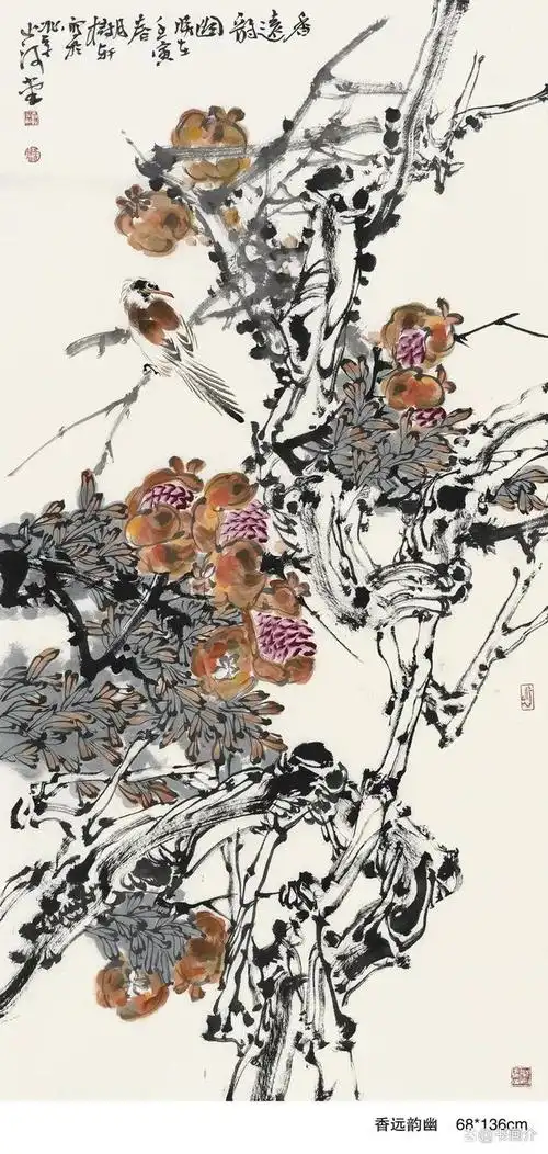 承传统古道 苍古雄浑写性灵——观崔树轩的写意花鸟画