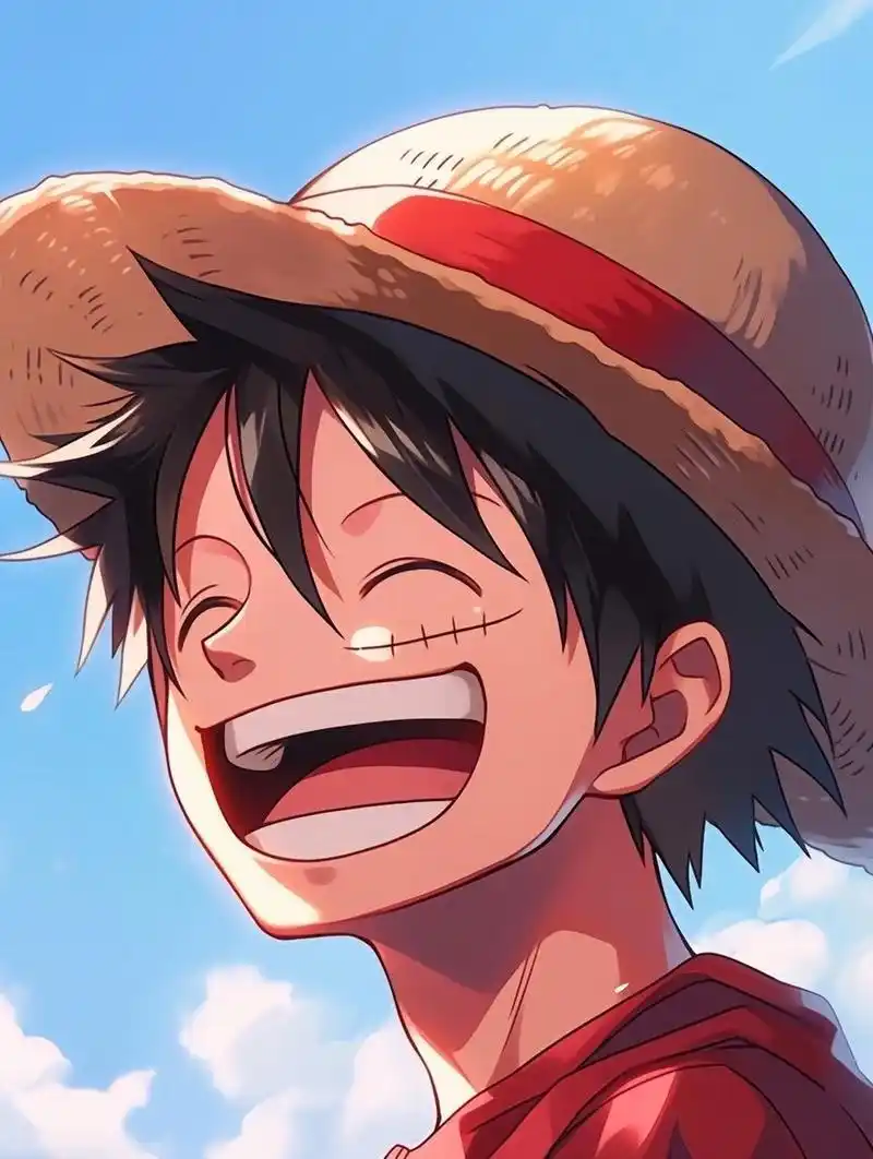 希望路飞 阳光般的笑容能够赶走所有人每天的疲惫与烦恼!