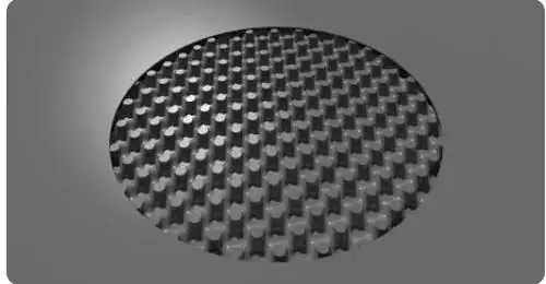 其优异的物理结构,相对于瓦楞铝板的纵横受力不均,蜂窝铝板和单面凸点