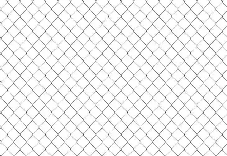 白底铁丝网格栅栅栏拦网网格