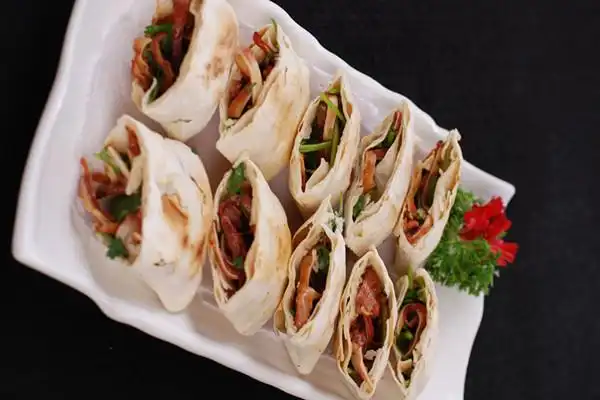 美食街美食布袋馍做法月入万元