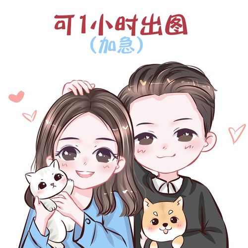 手绘头像设计画头像q版真人照片转动漫画卡通人物约稿手工定制作