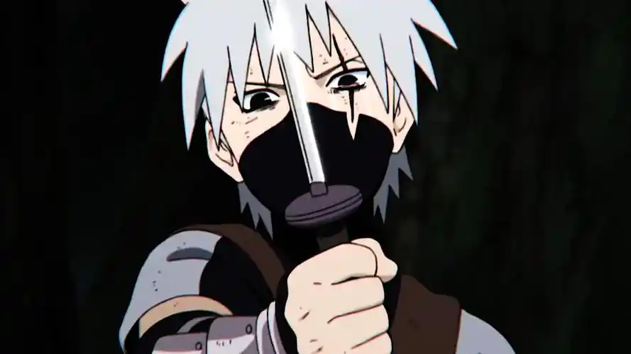 卡卡西小时候也帅呀!