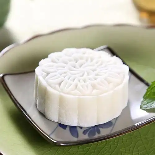 冰皮月饼,吃起来有种冰激凌的感觉