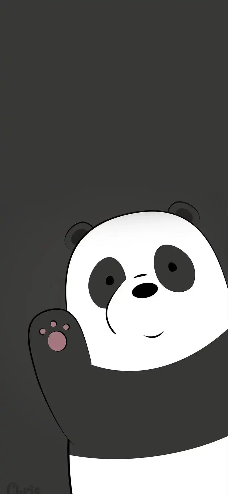 三只裸熊可爱熊熊壁纸来喽