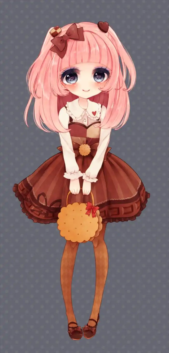 壁纸q版 二次元 卖萌 插画 动漫