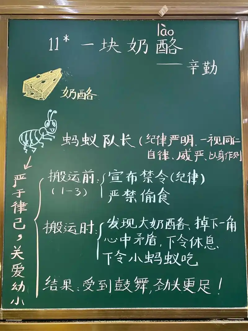 三年级语文上册11《一块奶酪》 - 抖音