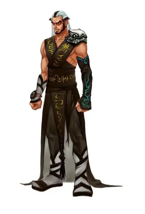 派的天罡剑阵所困后,就让独孤剑圣抓入锁妖塔中,与天鬼皇是多年好友