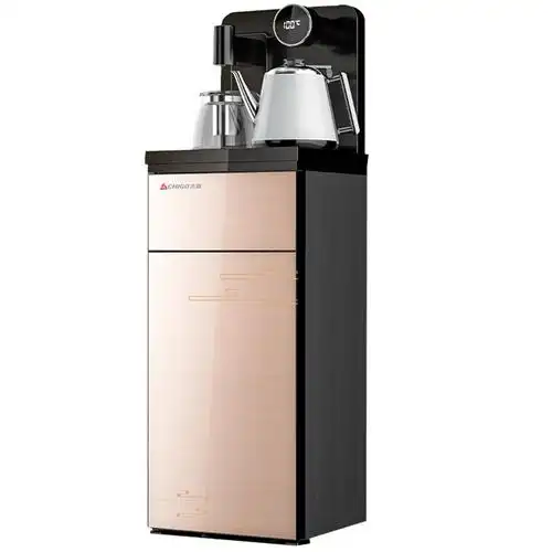 志高智能遥控大屏数显双壶出水安全童锁饮水机家用智能全自动下置水桶