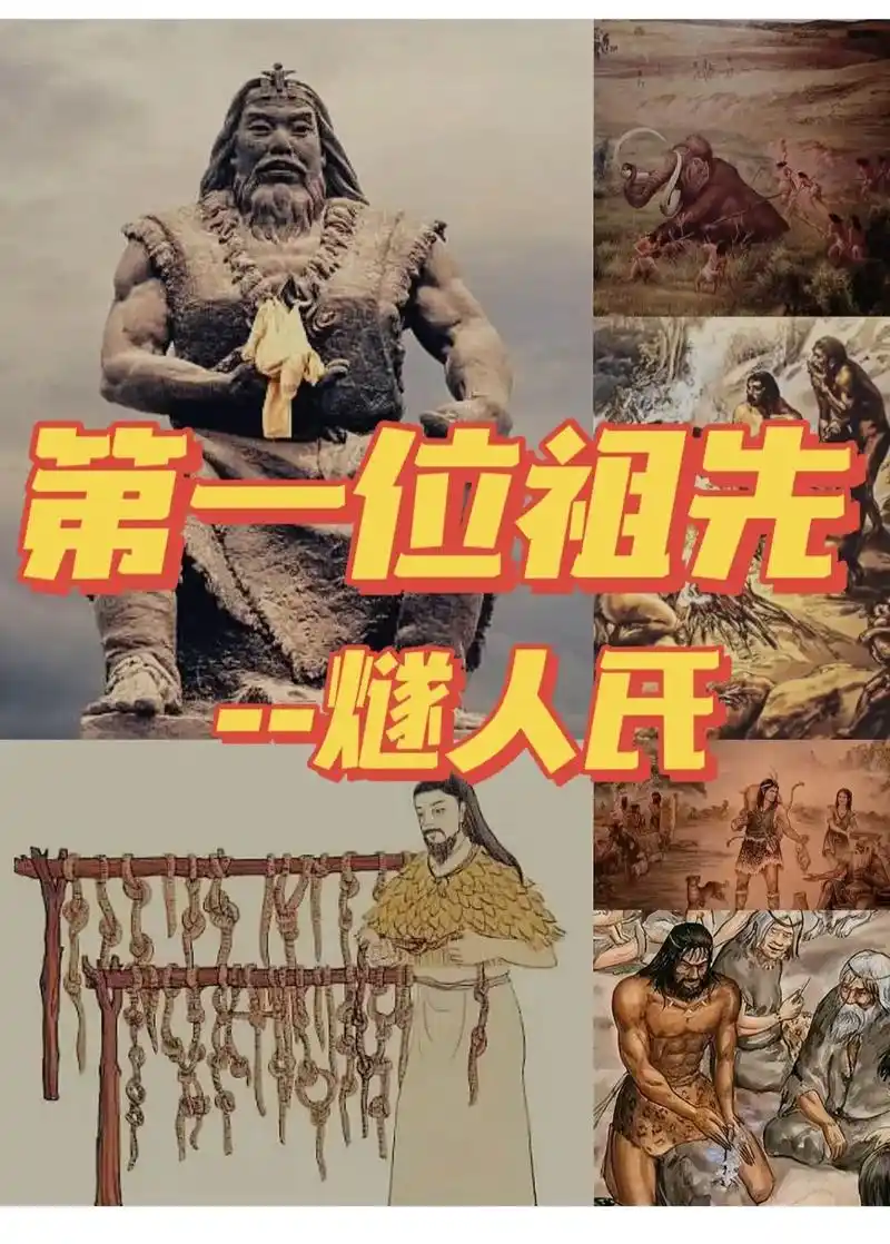 中华人类始祖,华夏第一位祖先:燧人氏.上古第一姓:风姓,源于 - 抖音