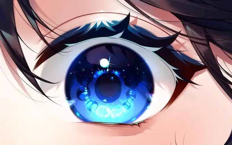 【眼睛上色】是谁还不会画蓝宝石般的眼睛?