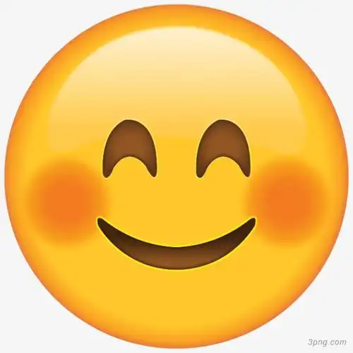 微笑表情png素材透明免抠图片动植人物