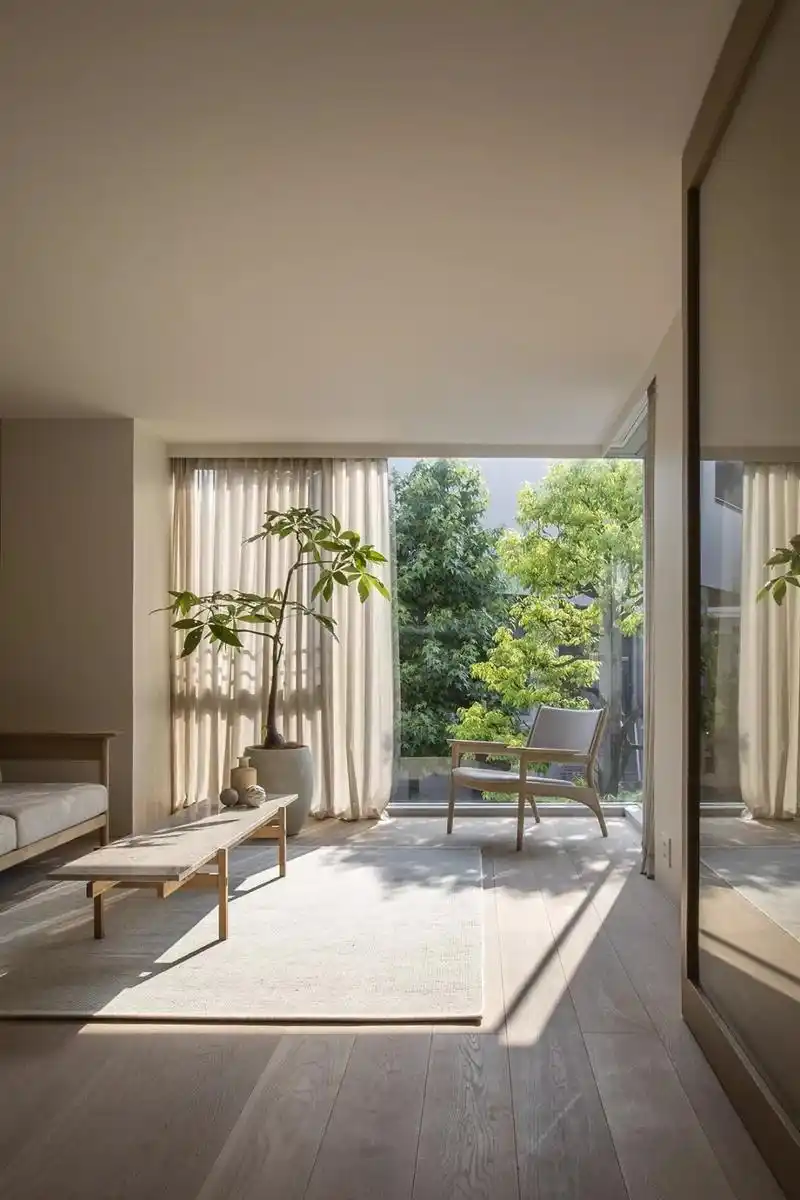 装修公司案例|高级定制的极简禅意住宅,以舒适悠然为时尚