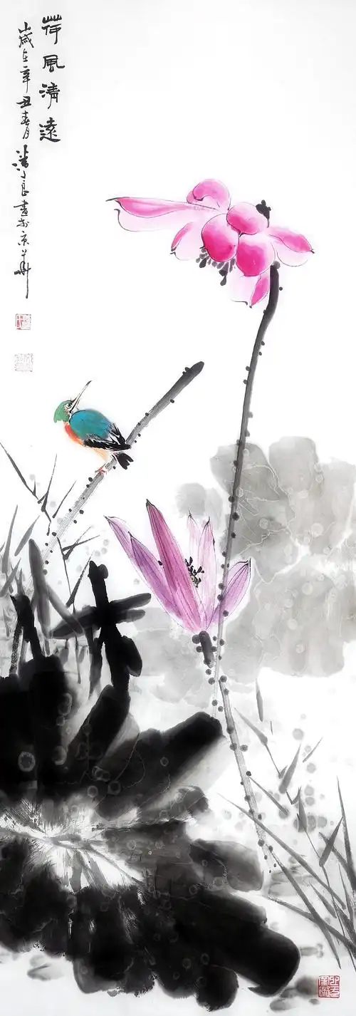 潘文良大师禅意荷花欣赏