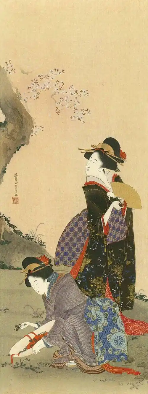 浮世绘三百年日本古代俗世生活图卷