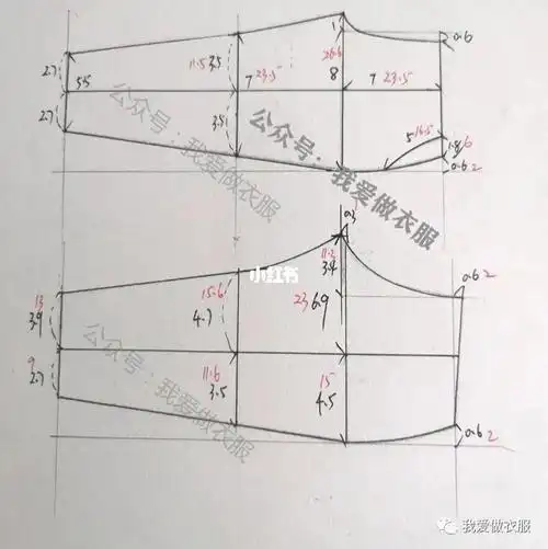 春季萝卜裤裁剪图