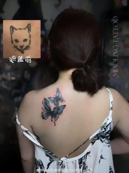 重庆女纹身师##重庆女纹身##小清新纹身##卡通纹身##miaolingtattoo