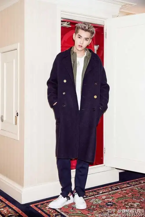 求问各位鲵们有没有吴亦凡正脸全身照啊!