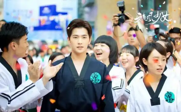 图旋风少女松柏道馆的照片旋风少女道馆的是什么功夫