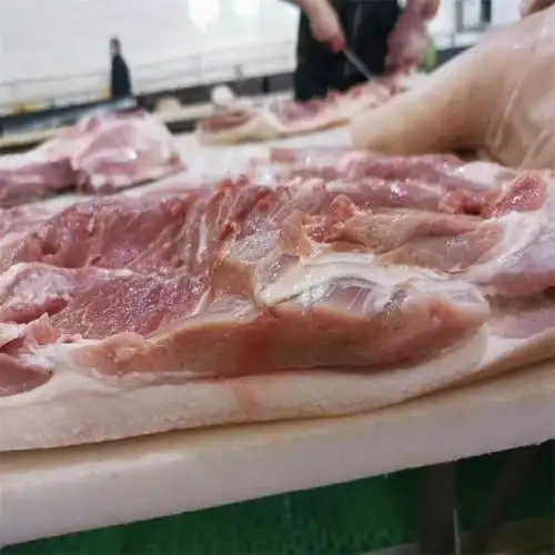 厂家批发冷鲜冻带皮五花肉前五花后五花20斤带皮一箱20斤五花肉
