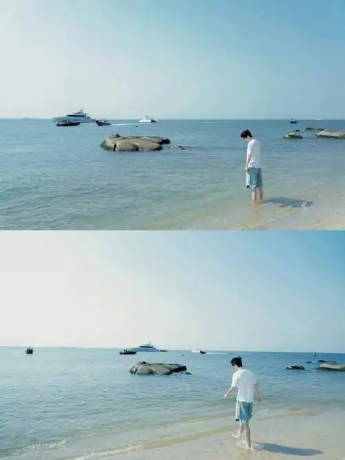 刘昊然生日海边随拍##刘昊然海边生日写真大片##刘昊然生日海边庆生