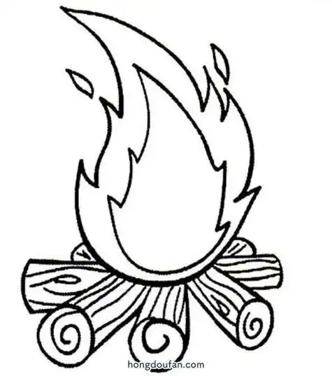 火怎么画火怎么画简单