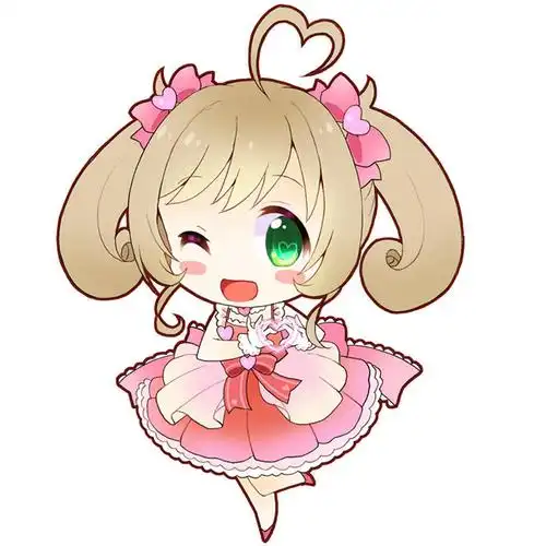 女生可爱卡通q版头像图片大全_女生动漫头像_头像屋