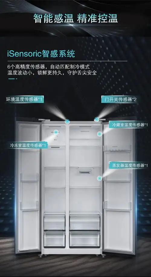 siemens/西门子冰箱双开门家用家电超薄变频风冷无霜对开门两门502升