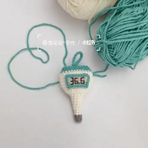 电子体温计钥匙扣挂件图解