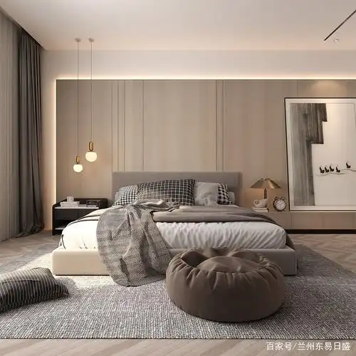 家装现代简约风格270平复式现代极简风格装修效果图素雅简洁