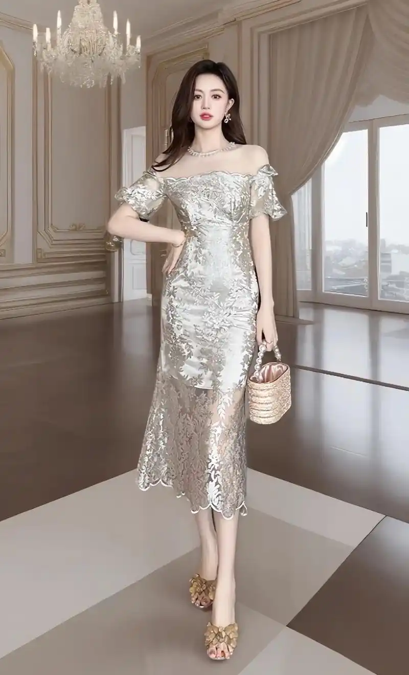 我的最新宴会晚礼服裙太美啦!21330