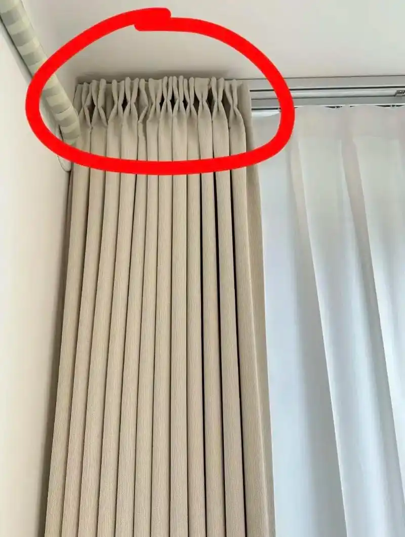 选对窗帘不麻烦.顶装直轨 韩式调节挂钩 2倍韩褶 拉动顺滑不 - 抖音