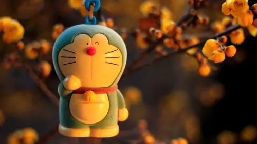 机器猫挂饰壁纸