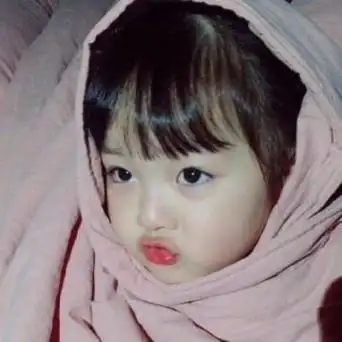 可爱呆萌的小女孩头像2022最新流泪不一定还是因为伤心女生头像图片