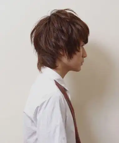 男生栗色头发好看吗 男生头发栗色图片