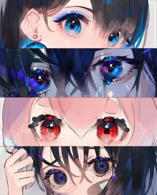 原画| 动漫人物眼睛画法