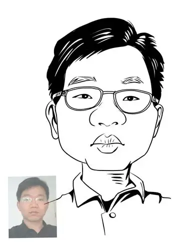 手绘肖像漫画定制