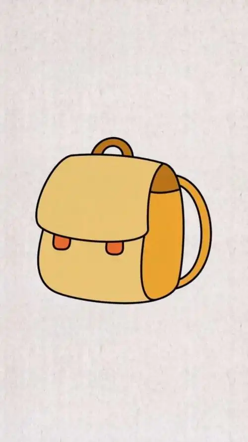 简单画小书包