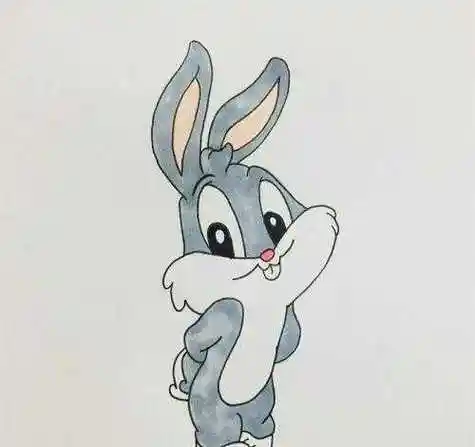 小兔子简笔画卡通画教程画法 简单可爱小兔子简笔画怎么画