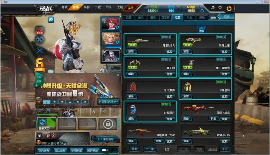 天神创世*塔防猎场全装*爆破全装*各类枪械看图片