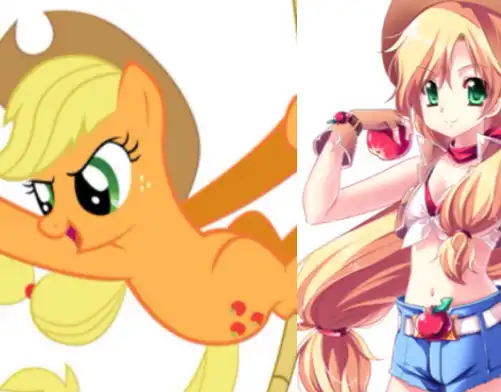 原创小马宝莉最美拟人珍奇成气质名媛云宝变化最大不接受反驳