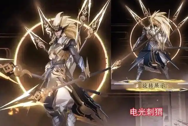 马超神威皮肤建模超帅,技能特效召唤4个金色英灵帅哭了