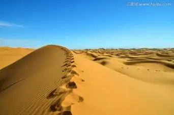 沙漠足迹摄影图__自然风景_自然景观_摄影图库_昵图网nipic.com