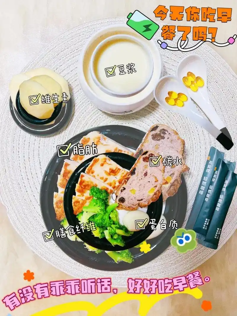 喵喵喊你吃早餐啦!快点的别墨迹