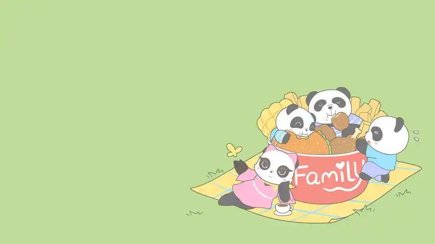 超适合夏天的清新治愈系壁纸|插画|商业插画|成都熊猫屋 - 原创作品