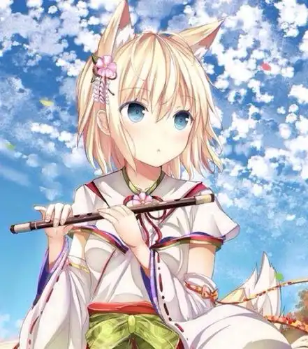 二次元和风美图华丽少女系列花枝招展的漂亮女生真好看