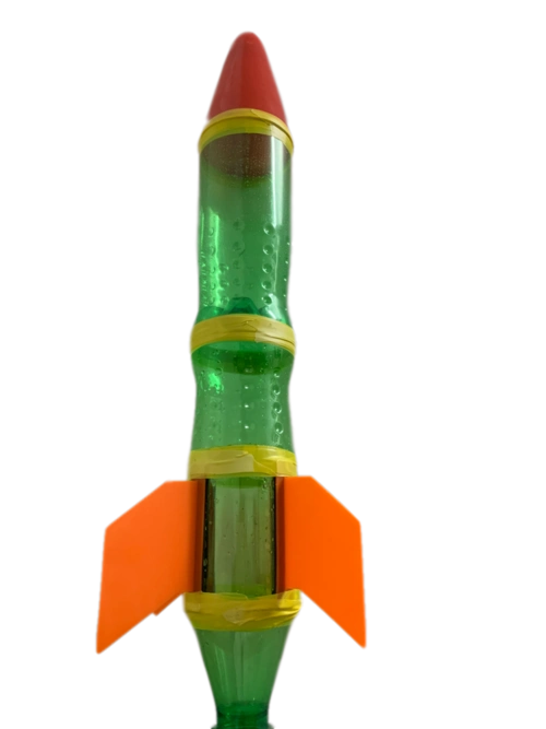 我的科学活动——神奇水火箭diy