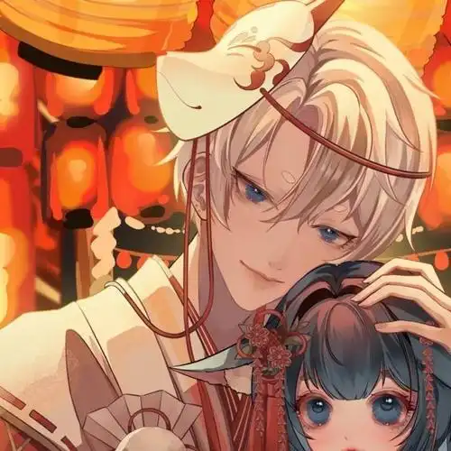 分享搜罗的古风动漫情侣头像不定时更新